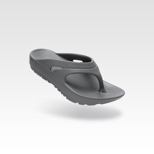 Youth Recovery Flip Flop, Balanced Fog Gray