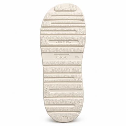 Oka Recovery Slide Halloween Bats, textured recovery sole