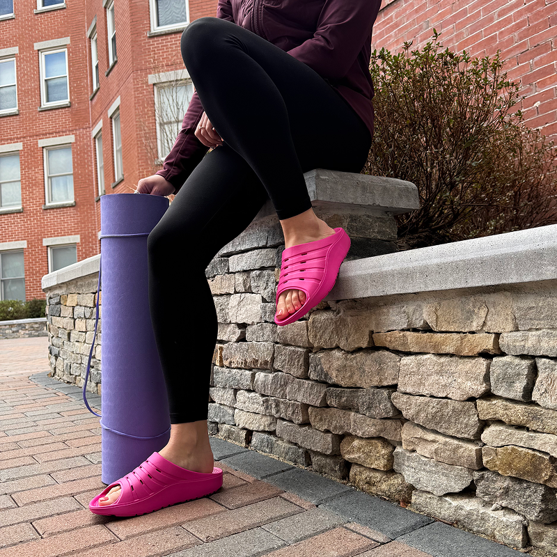 Recovery Slide, Crescent Moonberry Pink